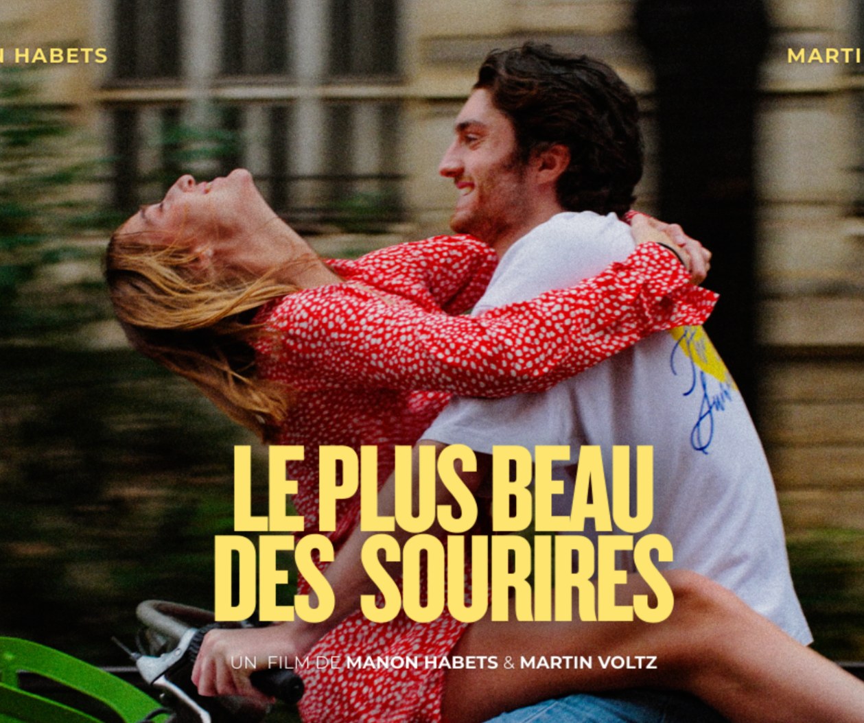 Affiche du court métrage « Le plus beau des sourires »